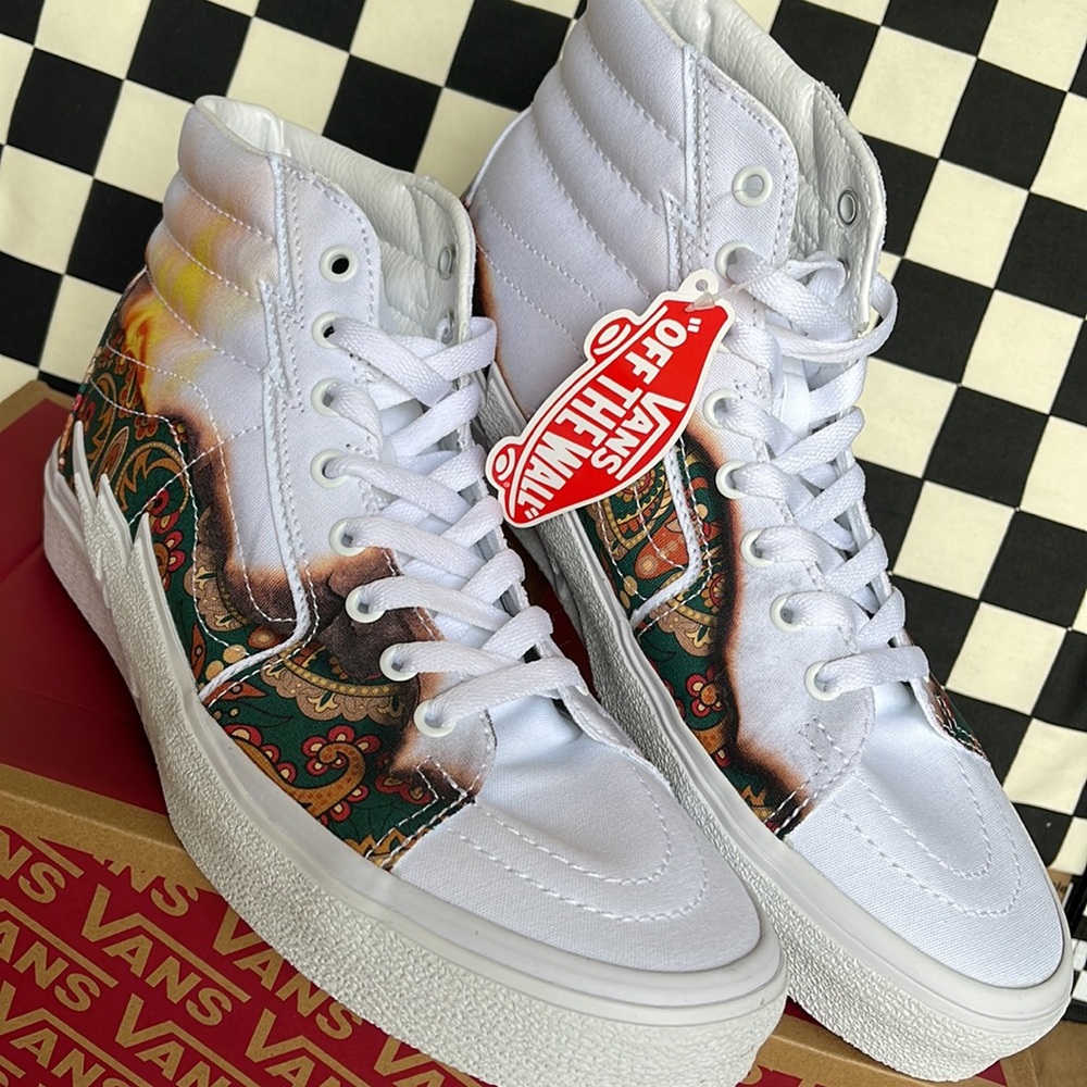 Vans Sk8-Hi Bolt Big Reveal True White/P WMNS sneakers - Picture 8 of 16
